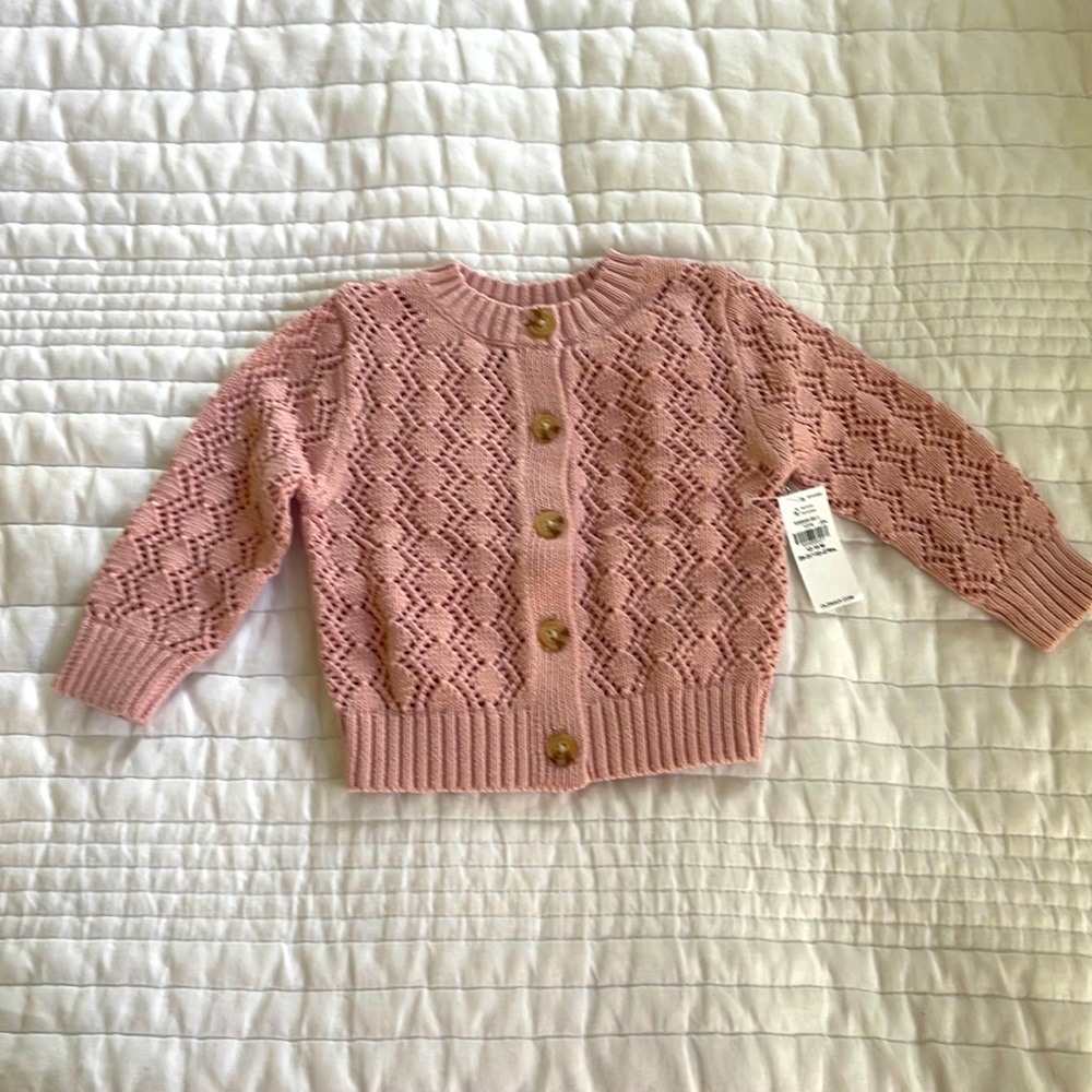 *NWT* Old Navy blush pink cardigan